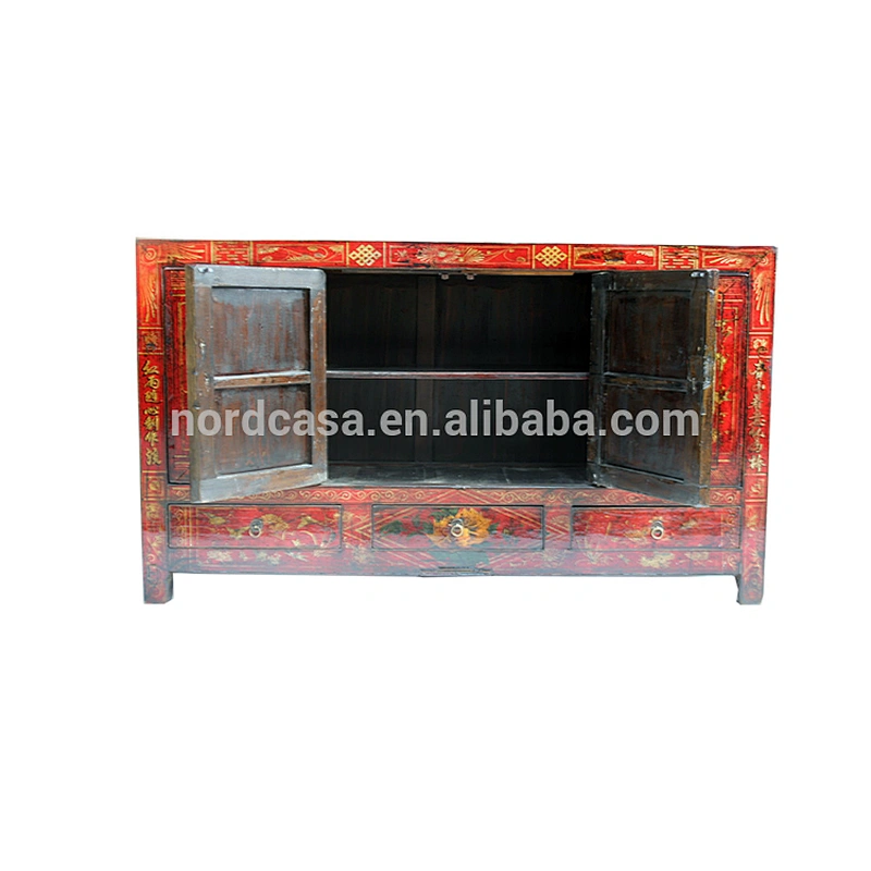 wholesale hand painted recycle wood chinese antique style furniture