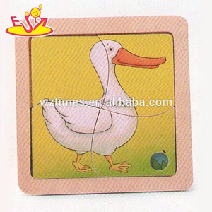 wholesale baby wooden puzzle animal popular kids wooden puzzle animal cheap children wooden puzzle animal W14C163