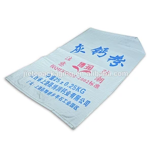 Putty, chemical powder pp woven packing bag with valve port 25kg