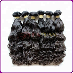 Natural deep wave Virgin Cambodian Hair from Temple Human Sample order accepted DHL express shipping