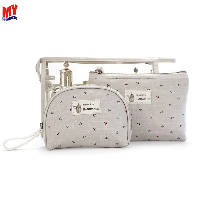 Custom 2019 Travel Zipper Fashion Women Cosmetic Pouch Bag
