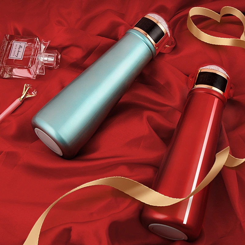 2019 New Creative Intelligence insulating Cup Luxury Gift Vacuum Cup for Girl 304 Stainless Steel High Quality Water Bottle