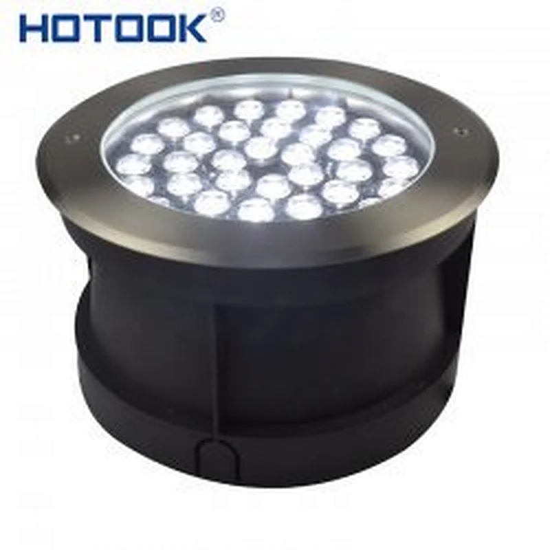 High Quality 5 Year Warranty 6W 9W warm white In-Ground LED Well light Low Voltage with Brushed Stainless Steel Trim
