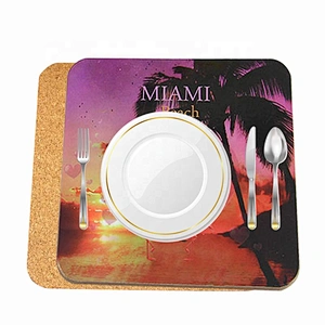 Professional custom-made wooden table MATS and non-slip table MATS