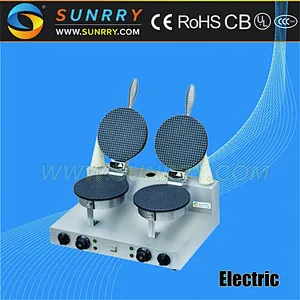 Hot selling commercial double boilers ice cream/pizza/waffle cone maker factory cheaper price