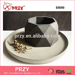 S5090 Geometric pots silicone mold concrete mold vase silicone molds
