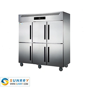 Refrigerator Manufacturers For Commercial Upright Stainless Steel Refrigerated Deep Freezer and Cabinet (SY-RC1340A SUNRRY)