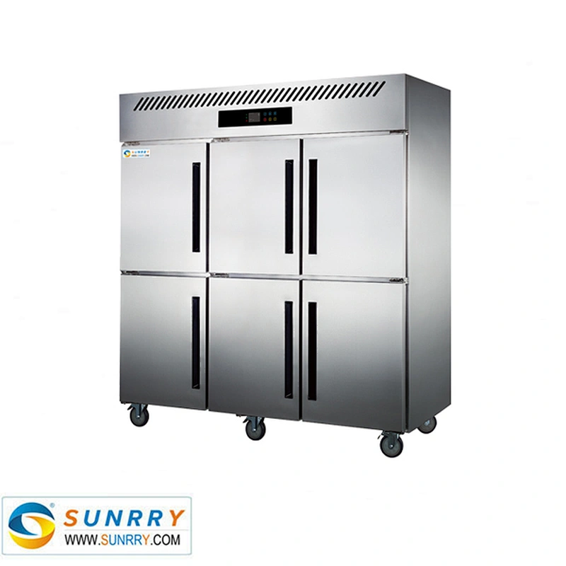 Refrigerator Manufacturers For Commercial Upright Stainless Steel Refrigerated Deep Freezer and Cabinet (SY-RC1340A SUNRRY)