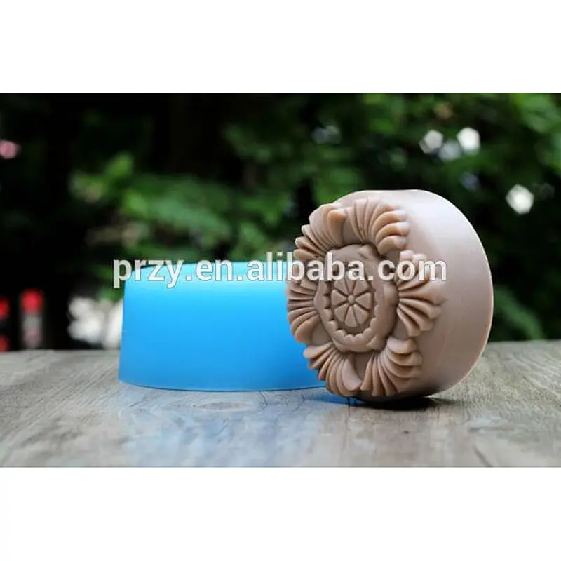 Soap silicone mold round silicone mold soap handmade soap mold