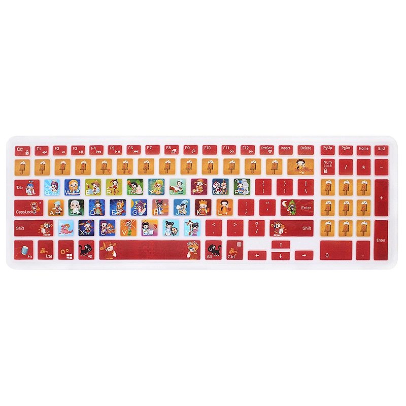 Dustproof Waterproof Laptop Keyboard Skin keyboard dust cover for dell laptop silicone Cover 15C 15CR 5000 15MR 15M 15MD 15L