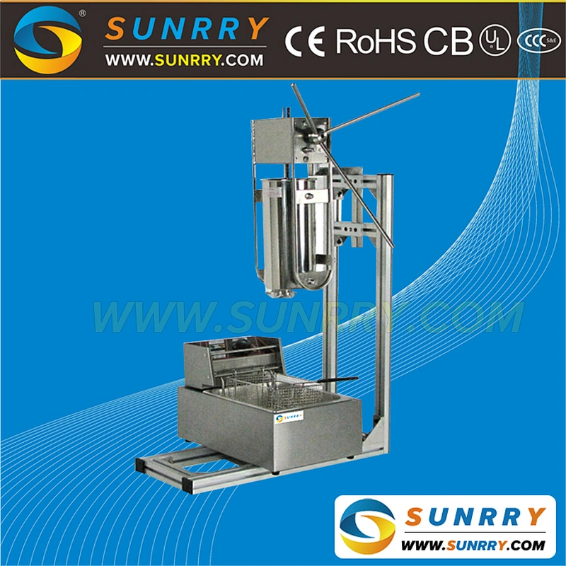 Popular 3L Electric automatic stainless steel donut churro automatic fryer fritters making machine