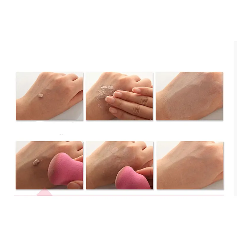 Wholesale gourd shape makeup sponge puff latex free sponge makeup