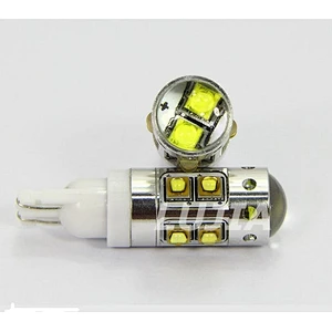 Super bright Samsung Crees XBD (12-24V) 5W led car reading light T10 led lamp lights with lens