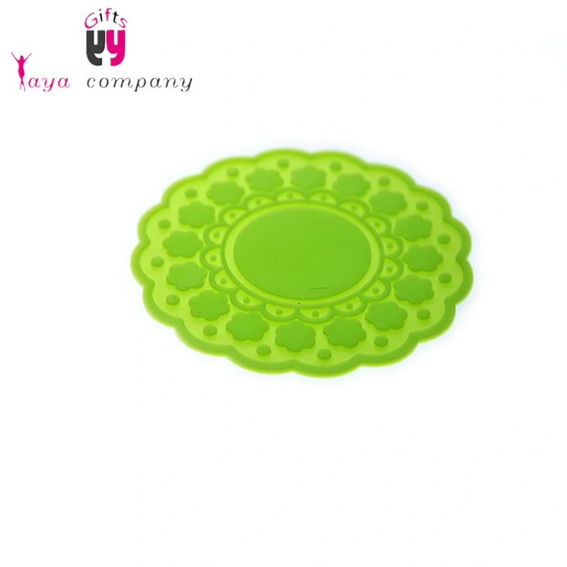 Custom Kitchen Wares Gadgets Decoration Table Anti Slip Heat Resistant Silicone Pad