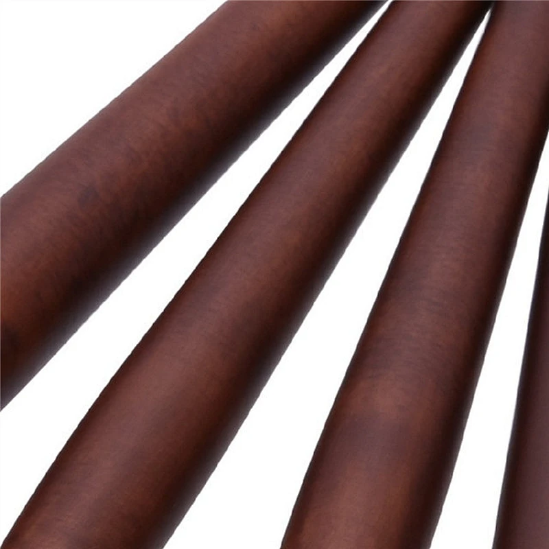 Wood Handle 10pcs Makeup Brush Set Double Ended Lip Brush Eyebrow Brush