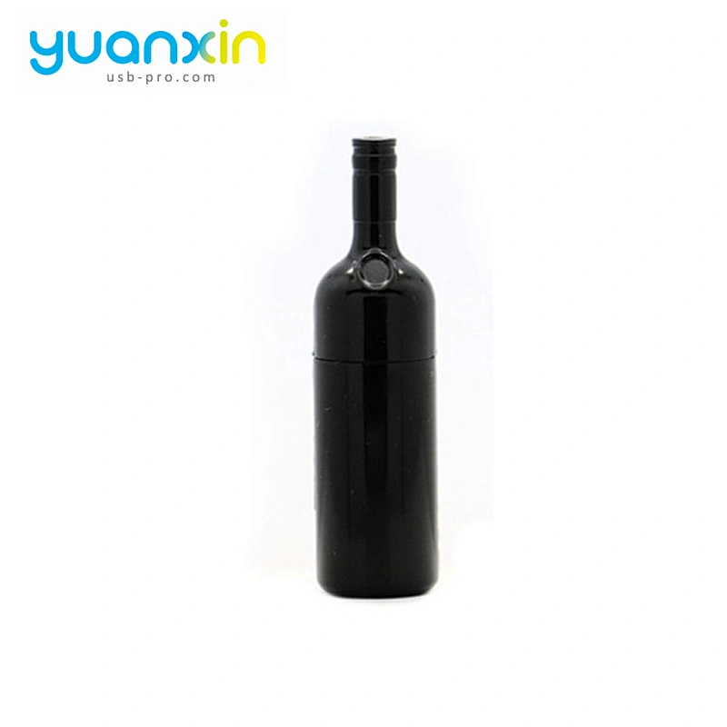 Novelty Products Red Wine Bottle Usb Flashdisk Usb Flash Stick With Personalized