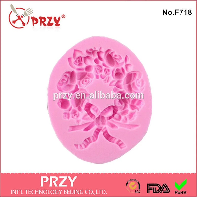 fondant silicone cake mold / fondant silicone icing lace mat