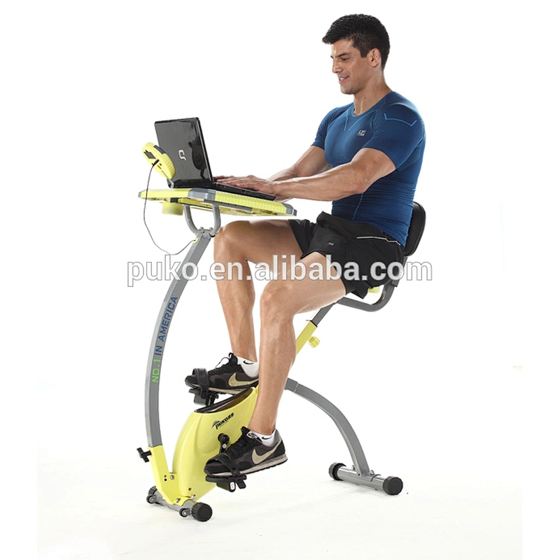 PUKO 2016 hybrid training Exercise Bike with laptop desk