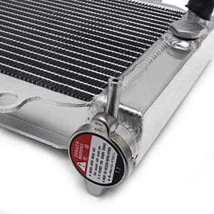 Water Cooling Aluminum Street Bike Motorcycle Radiator