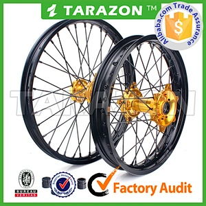 TARAZON brand offroad spoke wheels for Suzuki RMZ250 450