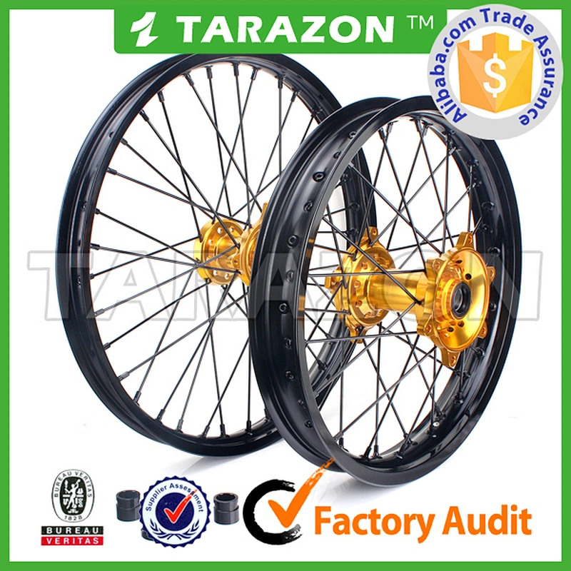 TARAZON brand offroad spoke wheels for Suzuki RMZ250 450