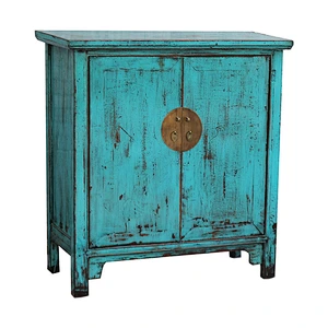 beijing antique distressed shining living room buffet furniture