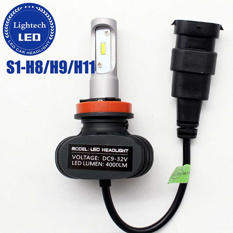 Car Led Headlight S1 H1 H3 H7 H9 Light Bulb