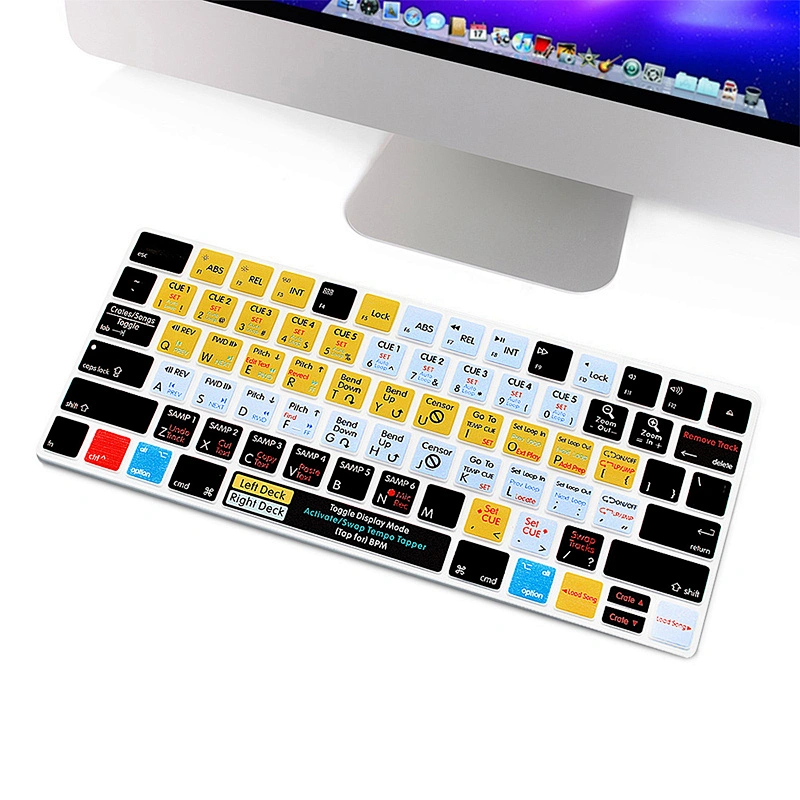China Factory Durable Hotkeys Keyboard Cover Silicone Skin Protective Film 2016 new hot blue film For Magic MLA22LLB/A