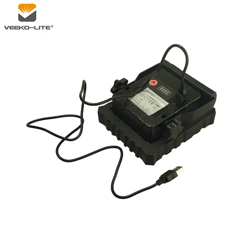 1395 LUMENS 24PCS SMD RECHARGEABLE 2018 HOT SALE PLASTIC HANGING HOOK WORKING LIGHT FLOOD LIGHT