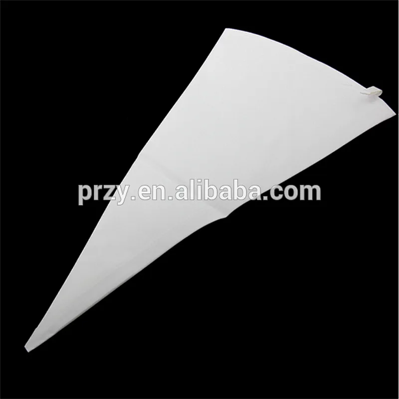 Medium size Eco-friendly white color cotton piping bag