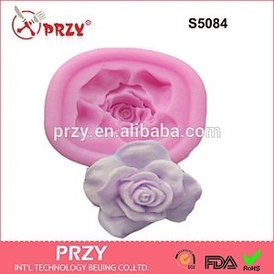 S5084 DIY rose soap mold silicone mold for soap rose silicone soap mold