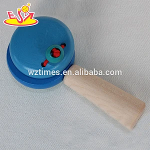 High quality wooden interesting musical wooden hand castanets W08K021A
