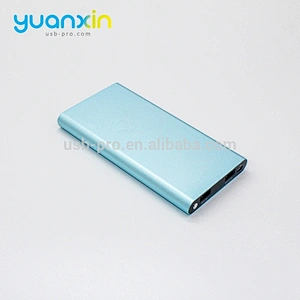 10000mah Plastic Platinum Color Digital power display Mobile gold silver blue and black Power Bank
