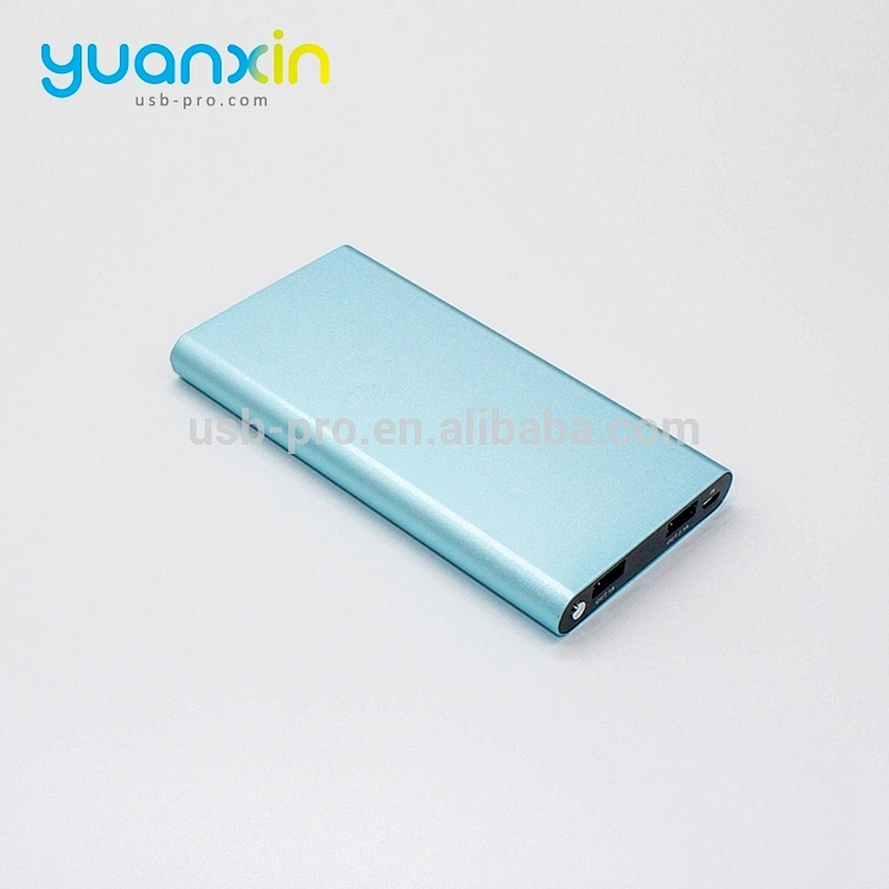 10000mah Plastic Platinum Color Digital power display Mobile gold silver blue and black Power Bank