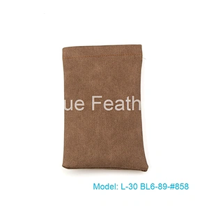 Gentlemen colored Soft PU Leather Sunglasses Pouch
