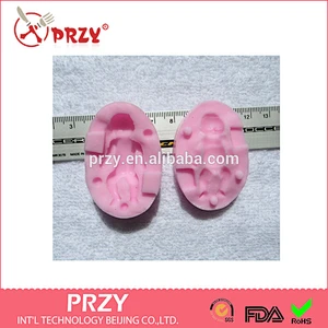 F1873 PRZY VERY TINY 3D Baby Silicone Mold ,Fondant Silicon Mold , Sleeping Baby Mold