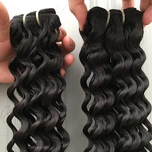 Natural unprocessed kinky curly 10a grade hair vietnam hair virgin human hair from very young girls