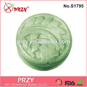 S1795 PRZY single cavity handmade round soap mold
