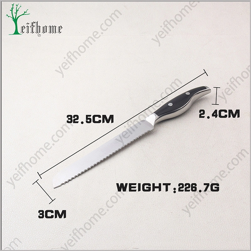 Superior quality certification kitchen bread knife