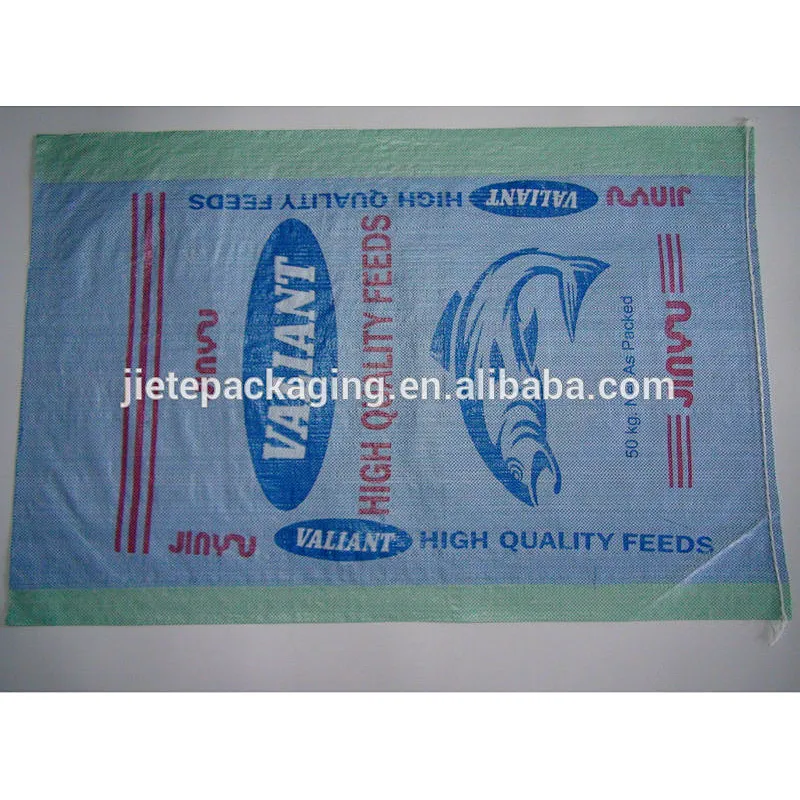 Fish meal feed plastic pp woven bag