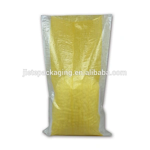 Factory sale transparent pp woven bag 25kg 50kg for packing forage foodstuff grain