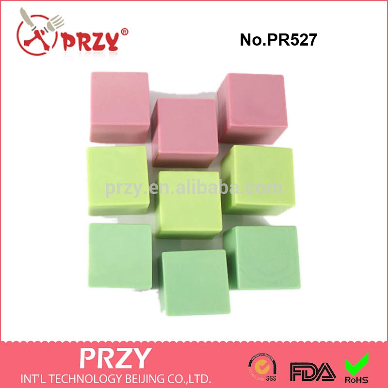 PR527 9 cavity soap mold,9 Cube Soap Silicone Mold,Flexible Molds
