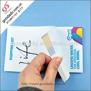 Easy tear off mini professional cheap custom blank notepad printing