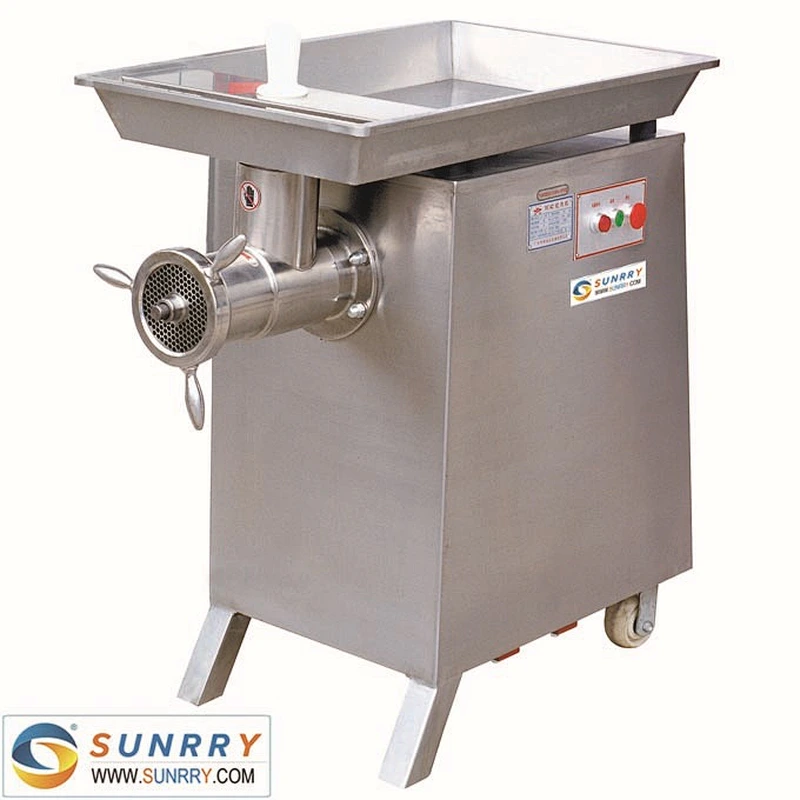Big capacity electric 380v stainless steel frozen mince meat grinder chopper industrial for sale