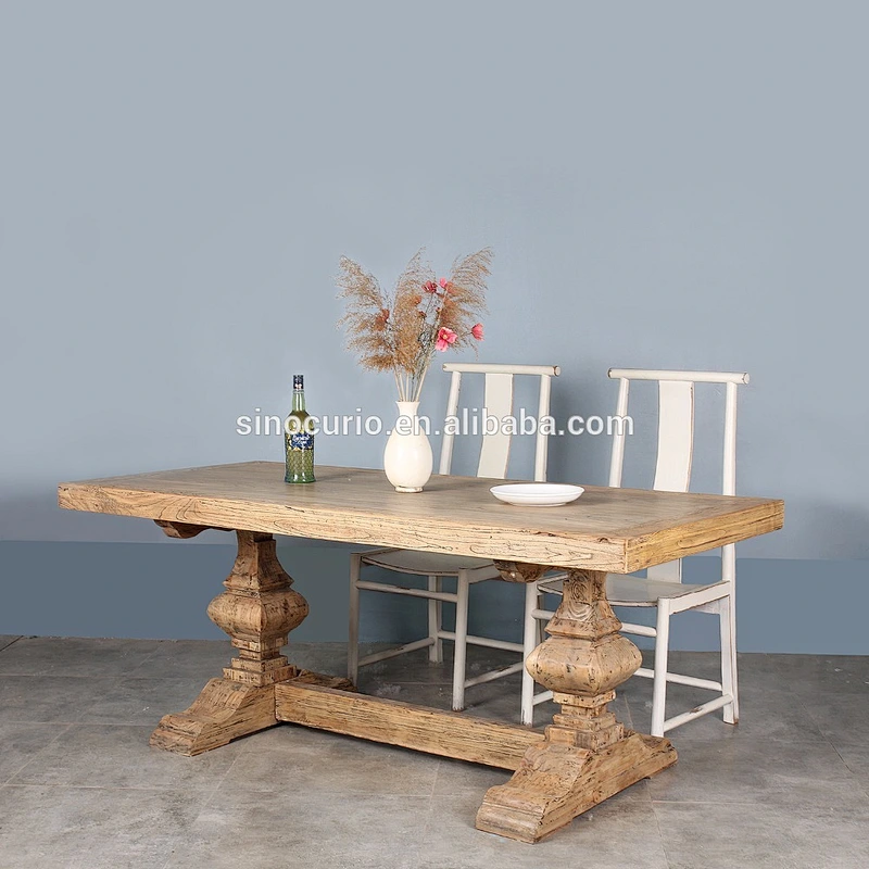rustic wood furniture- reclaimed wood furniture &dining table
