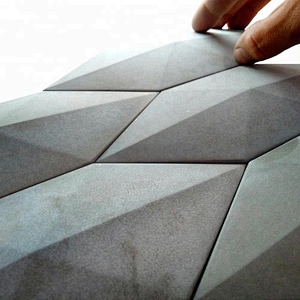 S9156 diamond design wall brick silicone mold concrete tile mold DIY brick stone mold