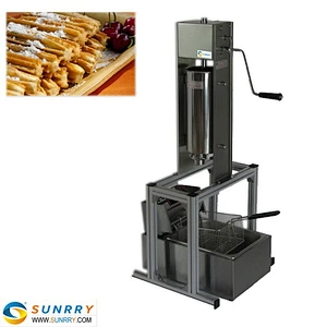 2018 new type and world popular churros cart waffle maker shapes making machine with low price