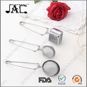Sphere Locking Spice Tea Ball Strainer Mesh Infuser