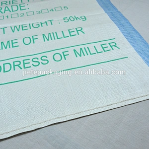 Cheap 25kg 50kg white plastic pp woven powder bag for sand,sugar,rice,feed,cement,flour