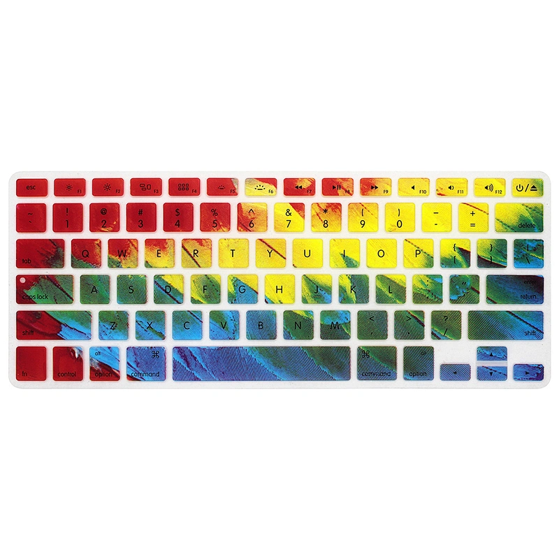 Free Sample New Style Shatterproof Silicone Keyboard Skin Cover For Laptop,Glow In The Dark Keyboard Cover oem odm laptop